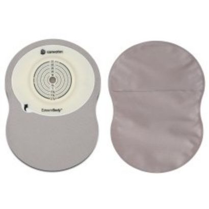 Buy ConvaTec Esteem Body One-Piece Convex Trim To Fit Ostomy Pouch with Closed End