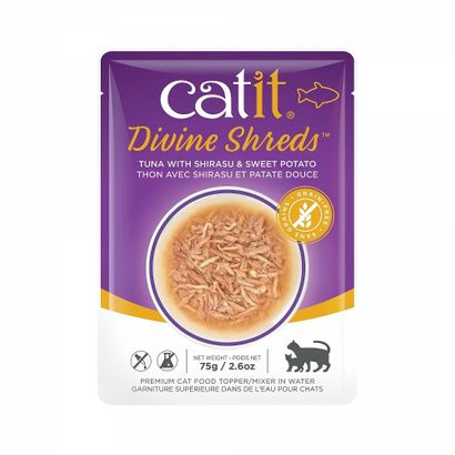 Buy Catit Divine Shreds Tuna with Shirasu and Sweet Potato