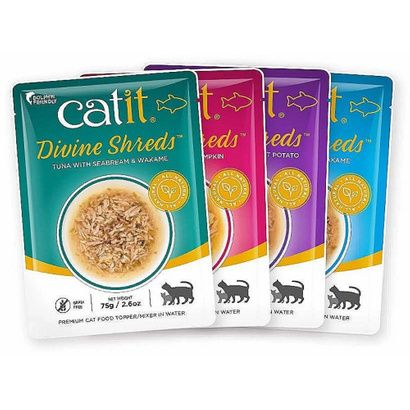 Buy Catit Divine Shreds Tuna Variety Pack