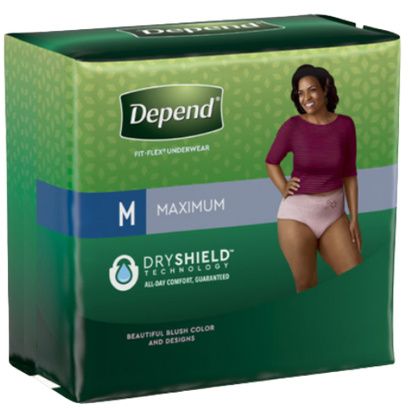 Buy Depend Fit-Flex Maximum Absorbency Incontinence Underwear for Women