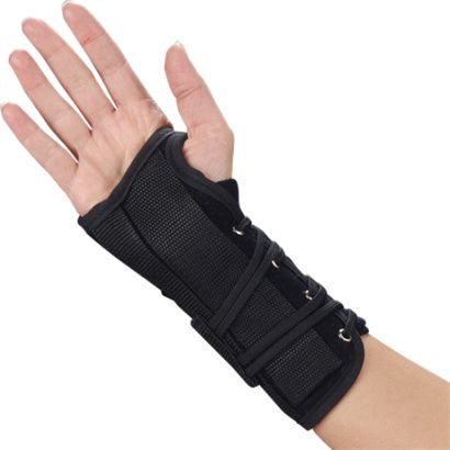 Buy Deroyal Lace Up Suede Leatherette Wrist Splint | Wrist Brace