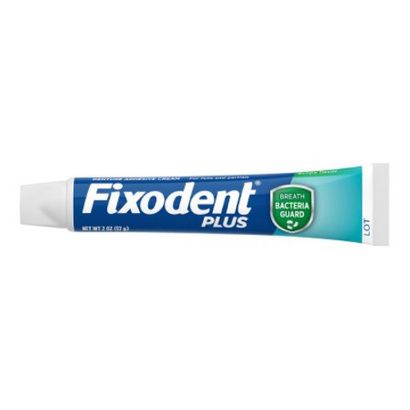Buy Fixodent Plus Breath Bacteria Guard Denture Adhesive Cream
