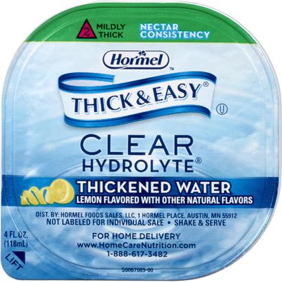 Buy Hormel Thick & Easy Hydrolyte Nectar Consistency Lemon Thickened Water