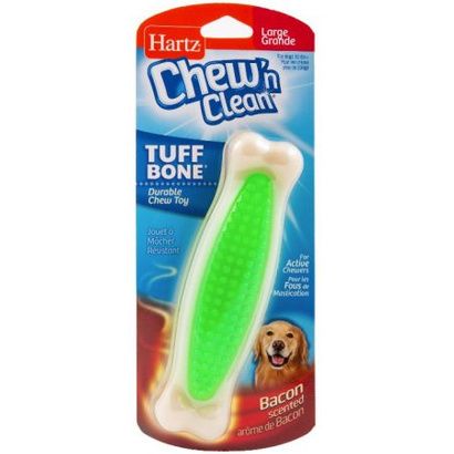 Buy Hartz Chew N Clean Tuff Bone Bacon Flavored Dog Toy