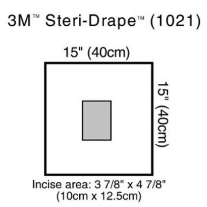 Buy 3M  Steri-Drape Ophthalmic Surgical Drapes With Incise Film