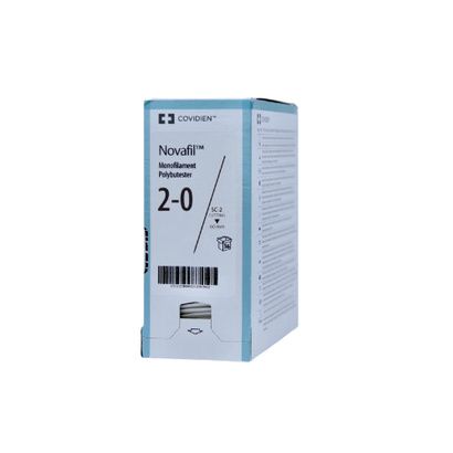 Buy Medtronic Novafil Cutting Monofilament Polybutester Sutures With Needle SC-2