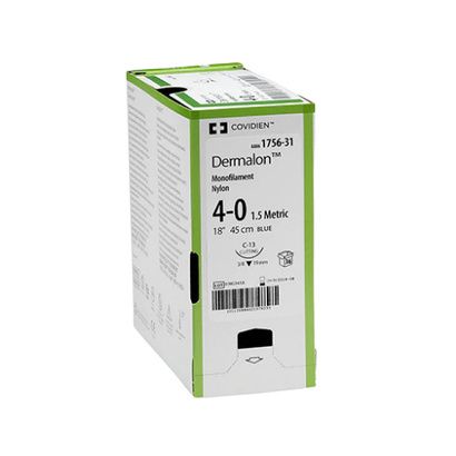 Buy Medtronic Monosof Dermalon Reverse Cutting Sutures 18 inch C-13 Needle
