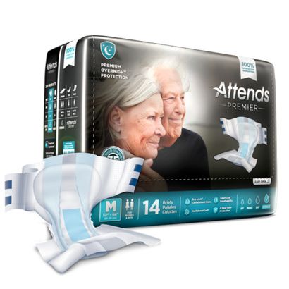 Buy Attends Premier Briefs - Overnight Absorbency