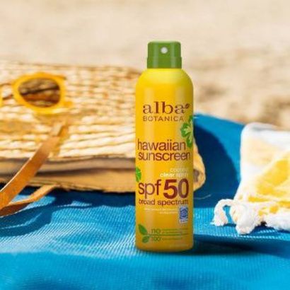 Buy Alba Botanica Hawaiian SPF 50 Clear Spray Sunscreen