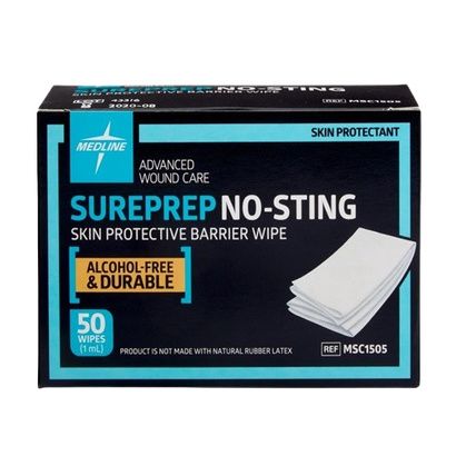 Buy Medline Sureprep No-Sting Protective Barrier Wipes
