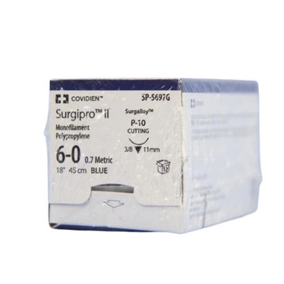 Buy Medtronic Surgipro II Premium Reverse Cutting Monofilament Polypropylene Sutures with P-10 Needle
