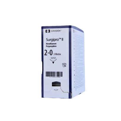 Buy Medtronic Surgipro II Reverse Cutting Monofilament Polypropylene Sutures with C-14 Needle