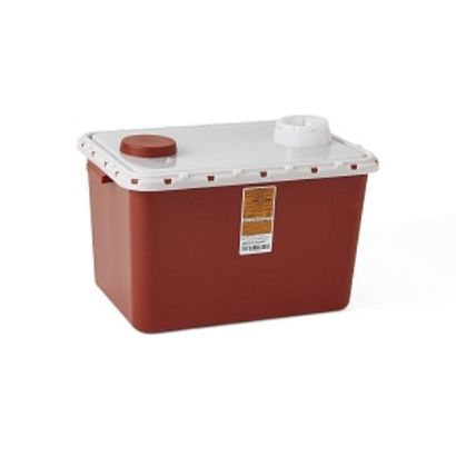 Buy Medline Large Biohazard Container with Star Lid