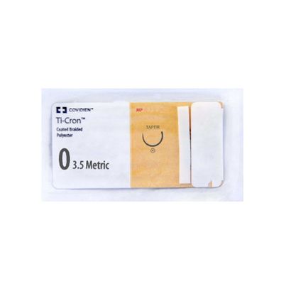 Buy Medtronic Ti-cron Taper Point Polyester Suture with GS-22 Needle