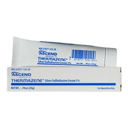 Buy Ascend Laboratories Thermazene Silver Sulfadiazine 1% Cream