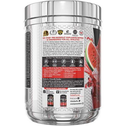 Buy MuscleTech Six Star PreWorkout Explosion Ripped Dietary Supplement