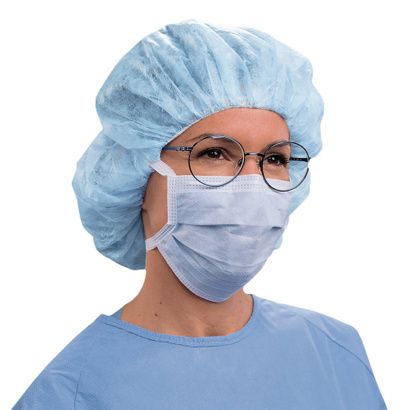 Buy O&M Halyard Inc Pleated Anti-Fog Foam Surgical Mask