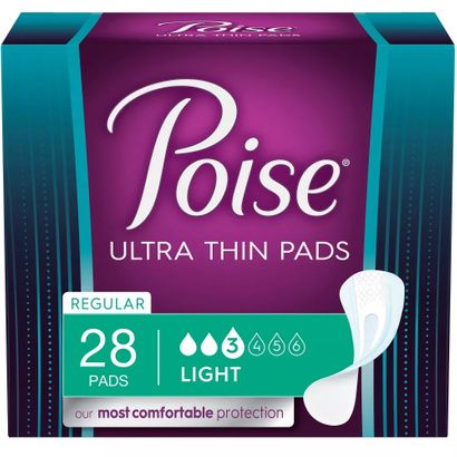 Buy Poise Ultra Thin Incontinence Pad - Light Absorbency