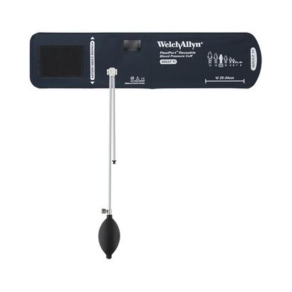 Welch Allyn FlexiPort Reusable Blood Pressure Cuff – Screw Connector, Various Sizes