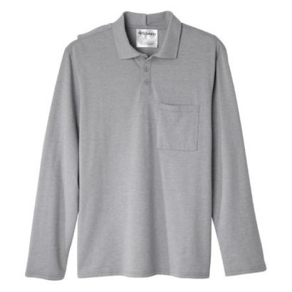Buy Silverts 1 Pocket Long Sleeve Male Adaptive Polo Shirt