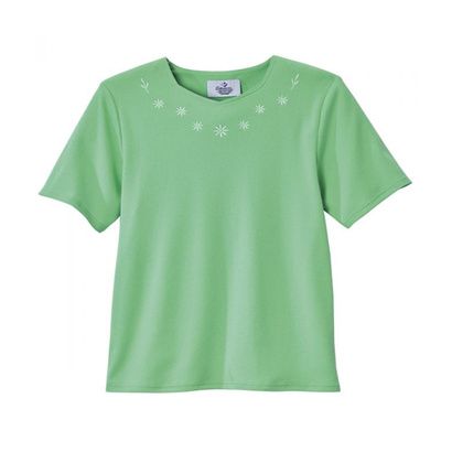 Buy Silverts Womens Soft Embroidered Adaptive Top