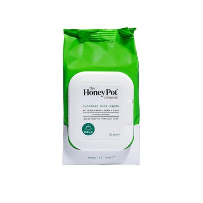 Buy The Honey Pot Cucumber And Aloe Intimate Wipes