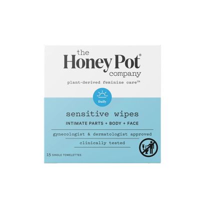 Buy The Honey Pot Organic Sensitive Travel Wipes