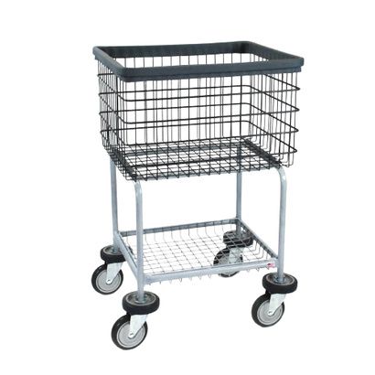Buy R&B Elevated Laundry Cart With Dura-Seven Anti-Rust Coating