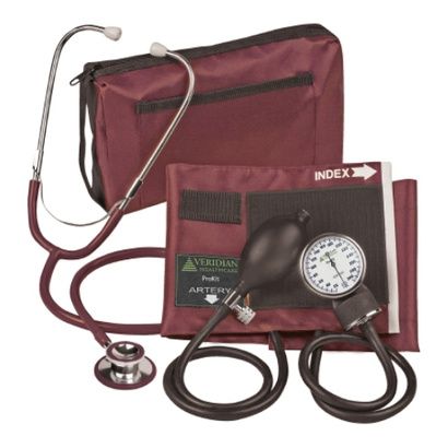 Buy Veridian Reusable Aneroid & Stethoscope Set