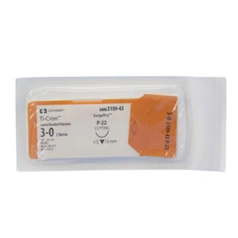 Buy Medtronic Ti-cron Taper Point Polyester Suture with CV-327 Needle