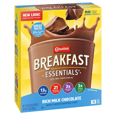 Nestle Carnation Breakfast Essentials Powder Drink Mix