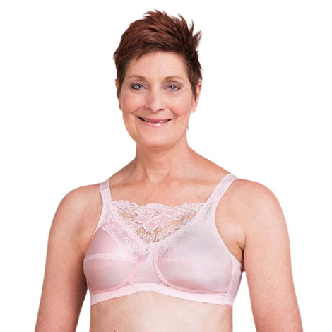 Trulife 4019 Jessica Cami Style Lace Accent Mastectomy Bra
