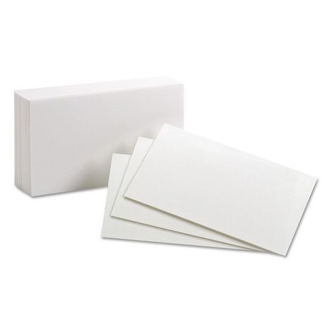 Oxford Index Cards