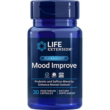 Life Extension FLORASSIST  Mood Improve Capsules