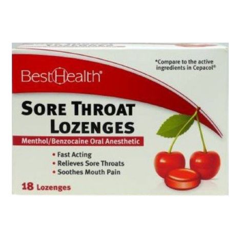 McKesson Health Relief Sore Throat Lozenges
