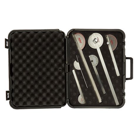 Jamar Six Piece Goniometer Set with Case