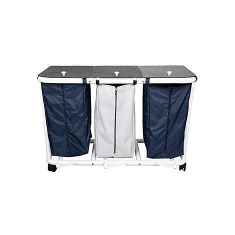 Mor-Medical Deluxe New Era Triple Hamper With Zipper Bag