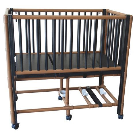 MJM International WoodTone Pediatric Crib Bed