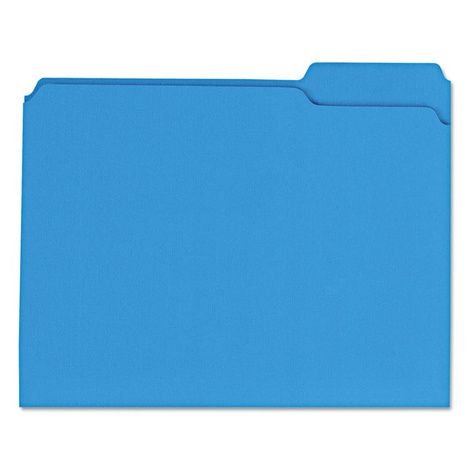Universal Reinforced Top-Tab File Folders