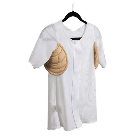 Wear Ease Andrea Compression Shirt With Both Sides Axilla Pads