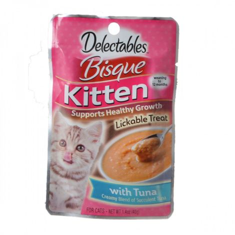 Hartz Delectables Bisque Kitten Treat Tuna