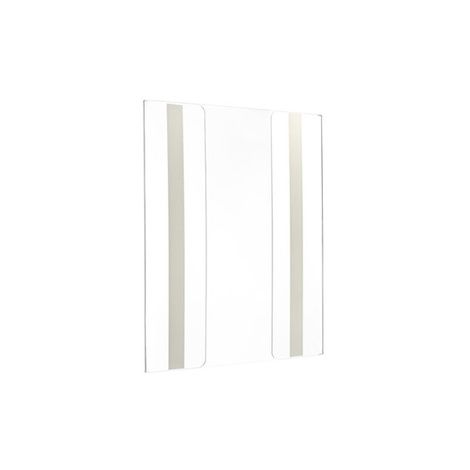 AdirOffice Wall Mount Side-Loading Acrylic Sign Holder