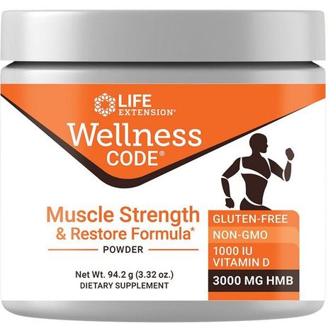 Life Extension Wellness Code Muscle Strength & Restore Formula
