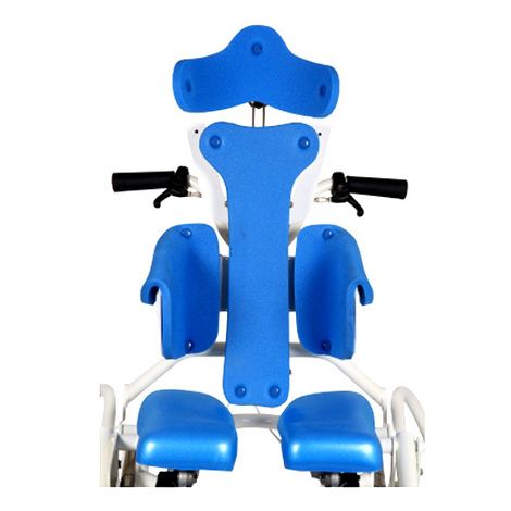 Clarke Starfish Pro Manual Shower and Commode Chair With Divided Seat