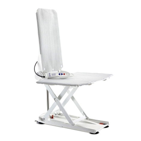 Clarke Aquatec XL Battery Powered Bathlift