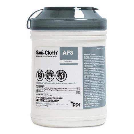 Sani Professional Sani-Cloth AF3 Germicidal Disposable Wipes