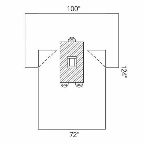 O&M Halyard Abdominal Laparotomy Drape