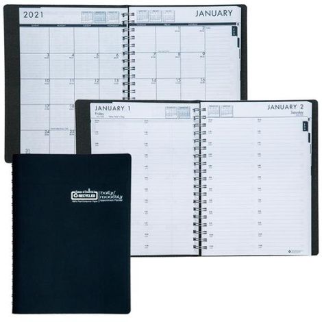 House of Doolittle 24/7 100% Recycled Daily Appointment Book/Monthly ...