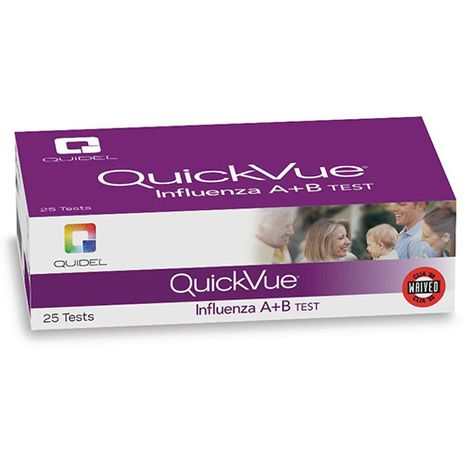 Quidel Influenza A + B Rapid Test Kit
