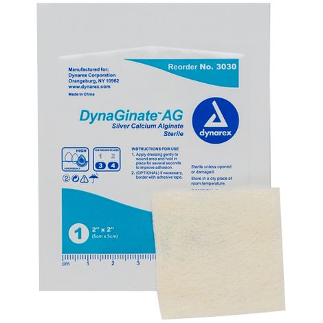 Buy Dynarex DynaGinate AG Silver Calcium Alginate Dressing